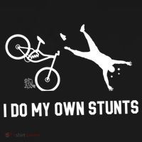 I Do My Own Stunts Mountain Bike Funny Mtb Gift Women's Hoodie thumb 2