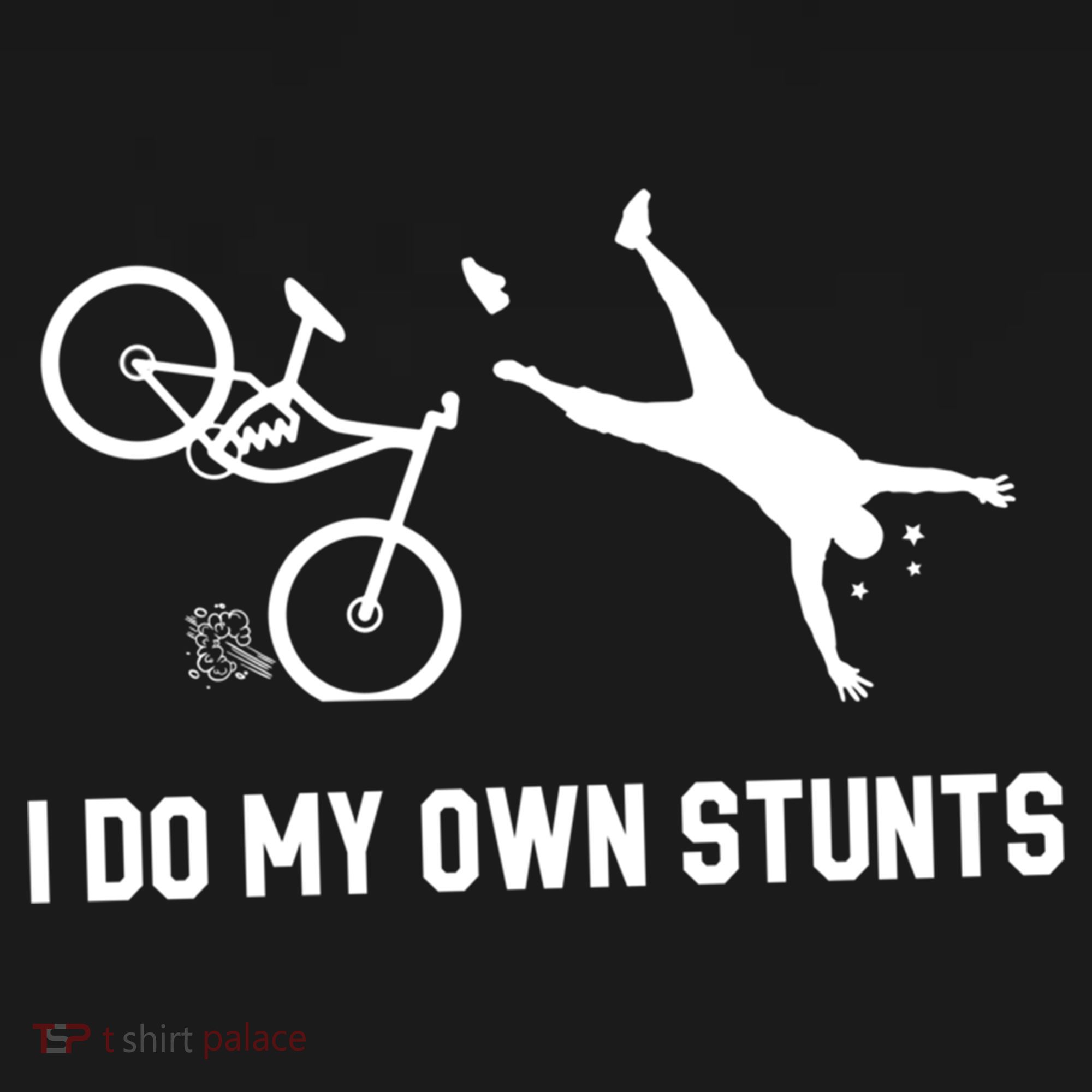 I Do My Own Stunts Mountain Bike Funny Mtb Gift Women's Hoodie