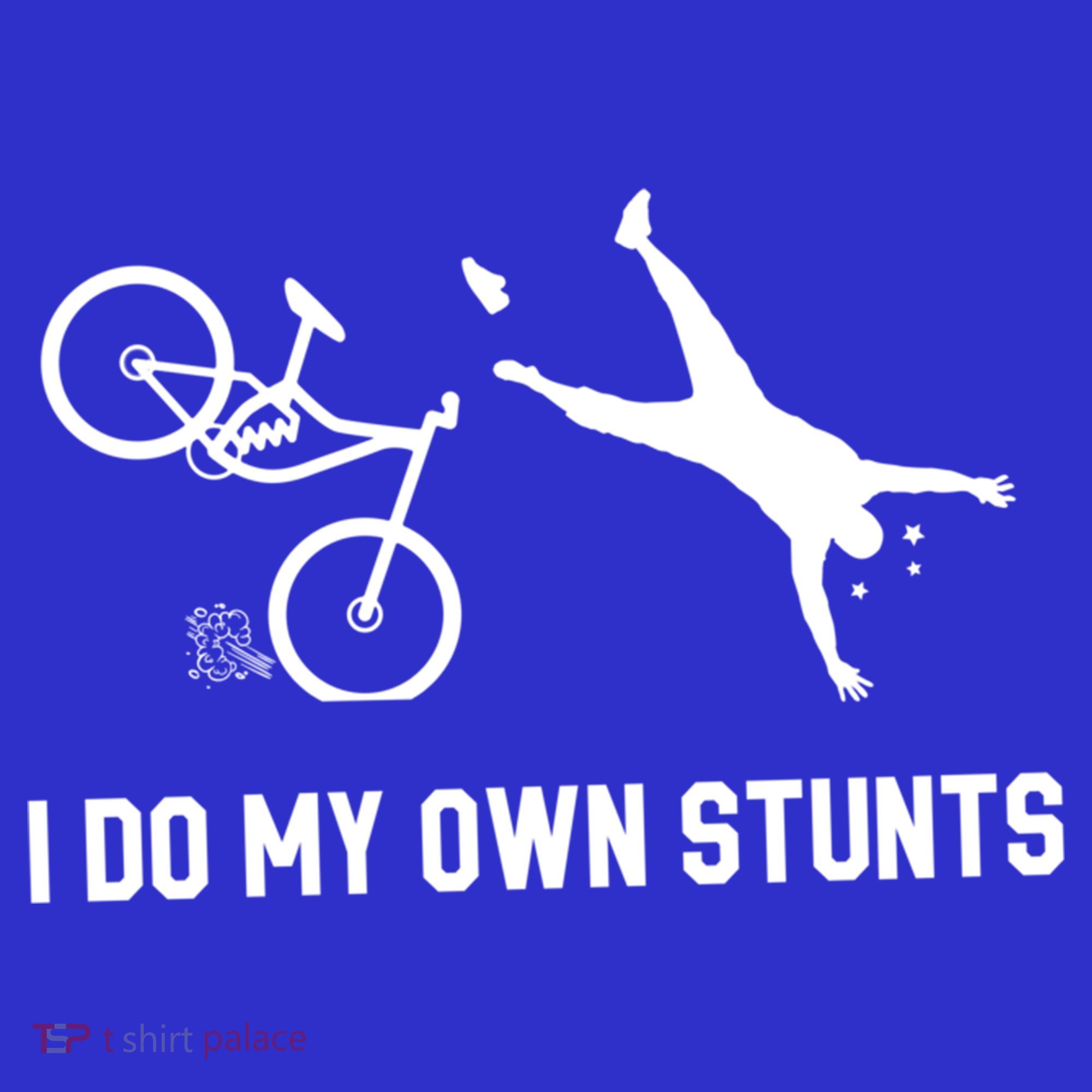 I Do My Own Stunts Mountain Bike Funny Mtb Gift Women's Tank Top
