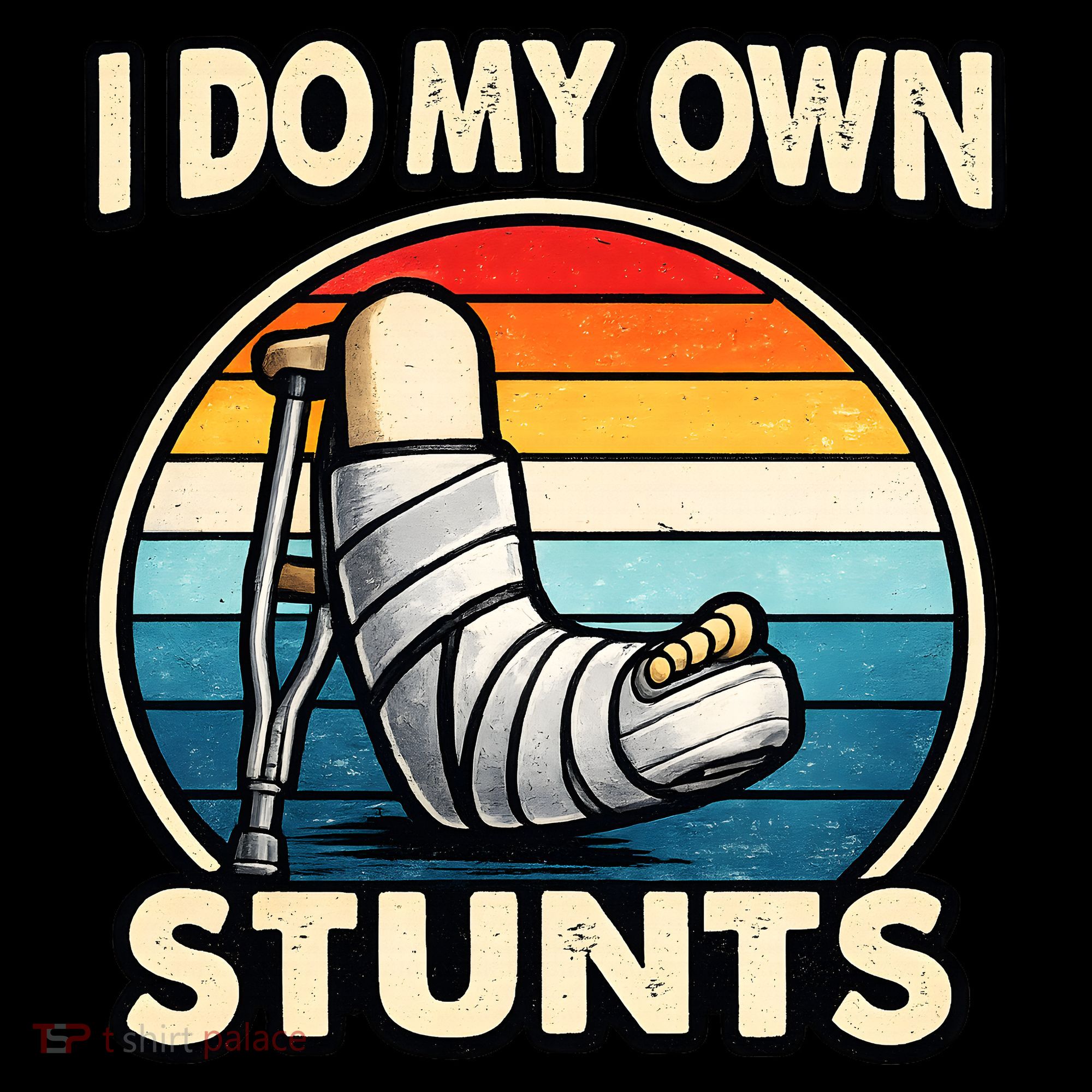 I Do My Own Stunts Broken Leg Funny Meme Coffee Mug