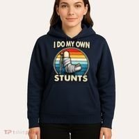 I Do My Own Stunts Broken Leg Funny Meme Hoodie thumb 5
