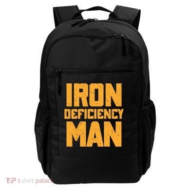 Iron Deficiency Man Backpack