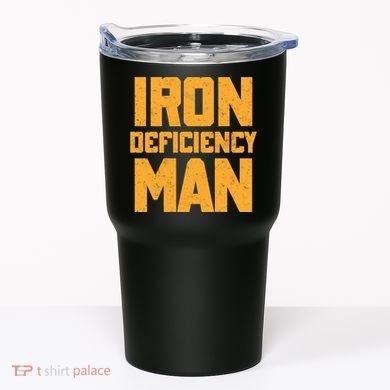 Iron Deficiency Man Tumbler