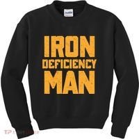 Iron Deficiency Man Kids Sweatshirt thumb 0