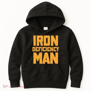 Iron Deficiency Man Kids Hoodie