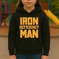 Iron Deficiency Man Kids Hoodie thumb 3