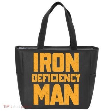 Iron Deficiency Man Tote Bag