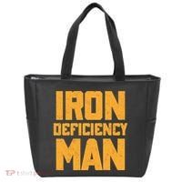 Iron Deficiency Man Tote Bag thumb 0
