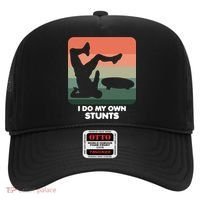 I Do My Own Stunts Funny Skateboard Hat thumb 0