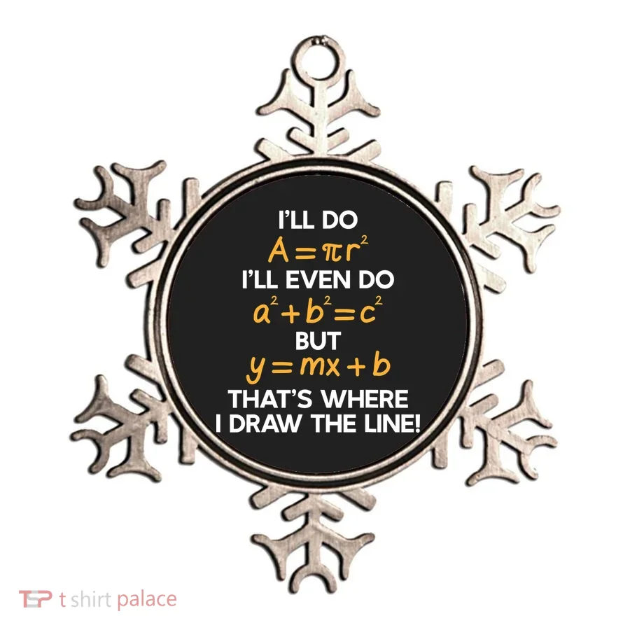 Ill Do Math Formula Funny Math Puns For Students Teachers Ornament