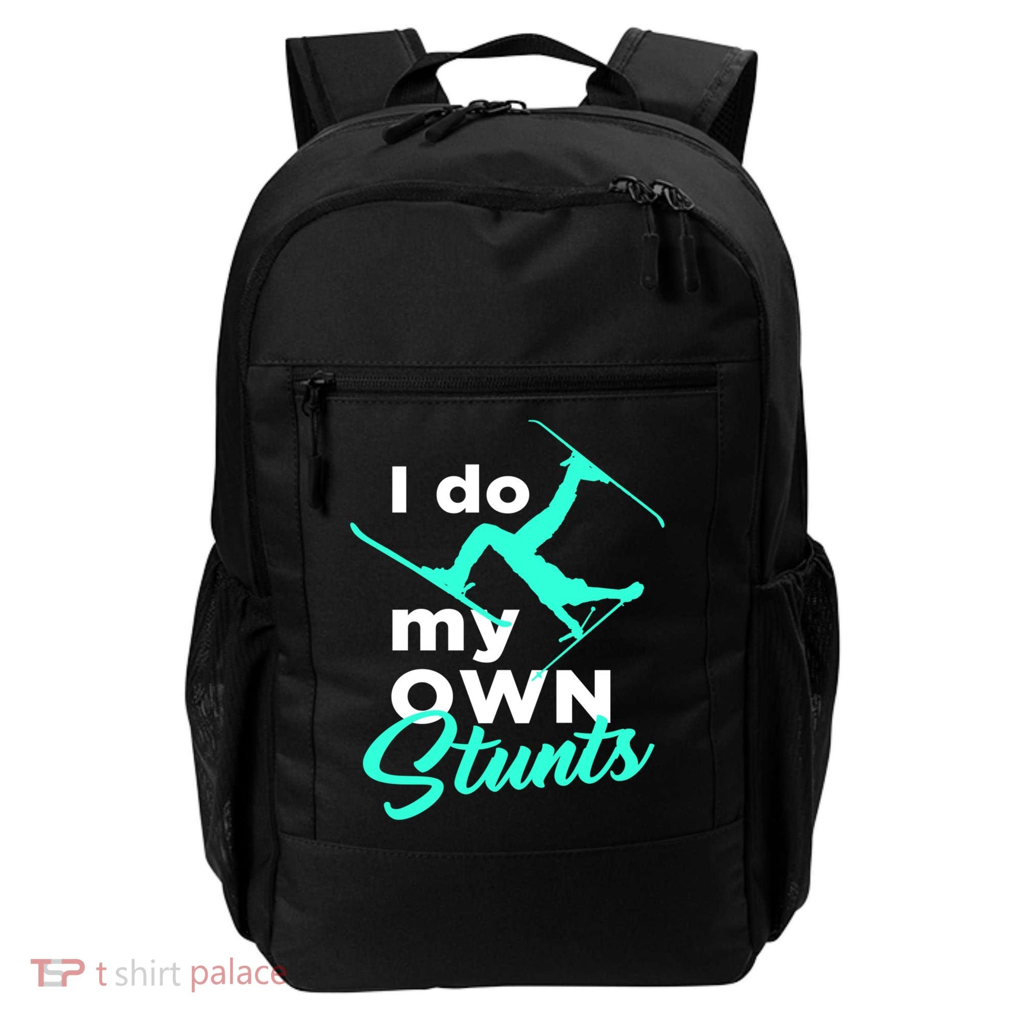 I Do My Own Stunts Jet Ski Lover Gift For Skier Backpack