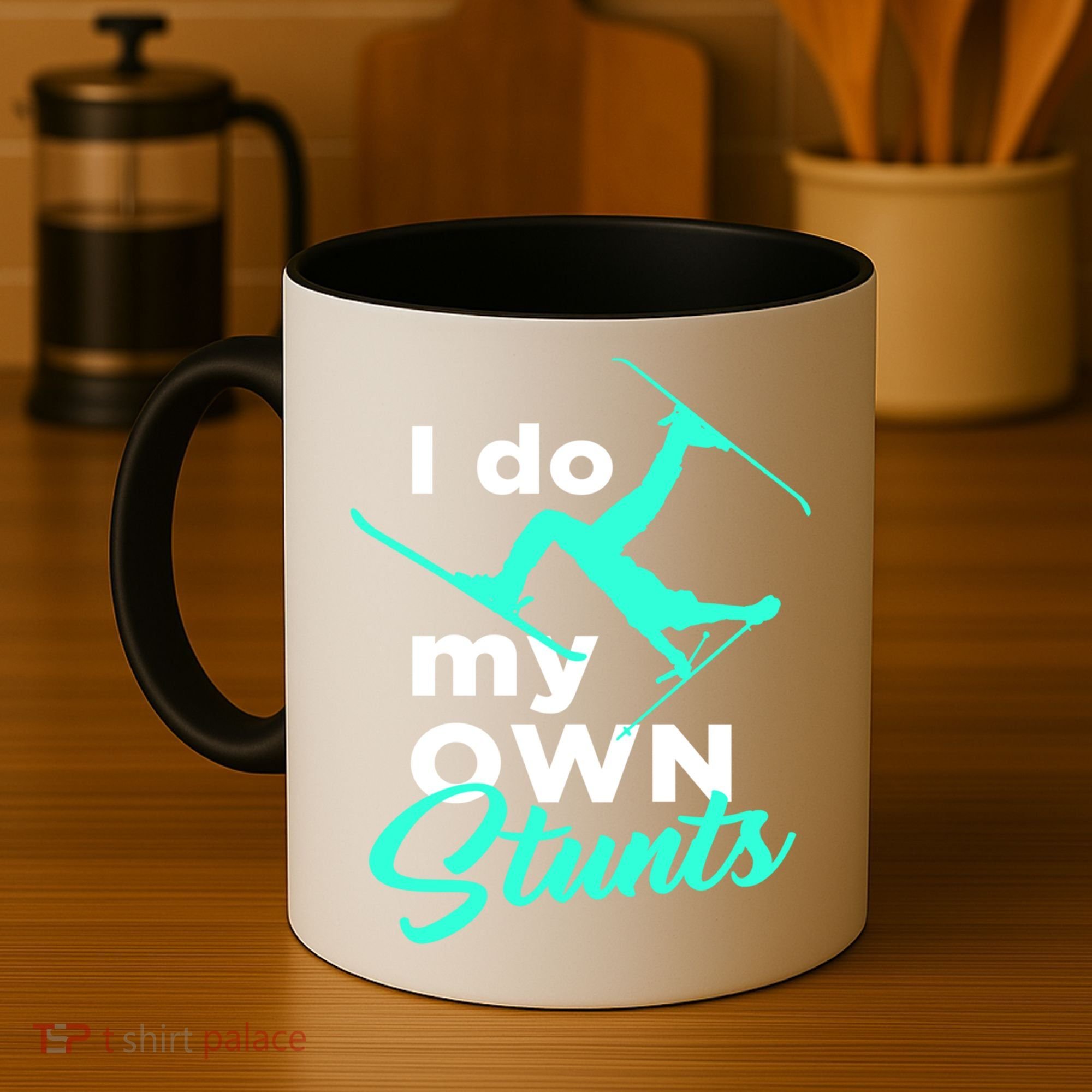 I Do My Own Stunts Jet Ski Lover Gift For Skier Coffee Mug