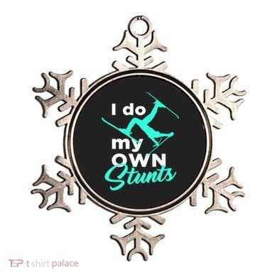 I Do My Own Stunts Jet Ski Lover Gift For Skier Ornament