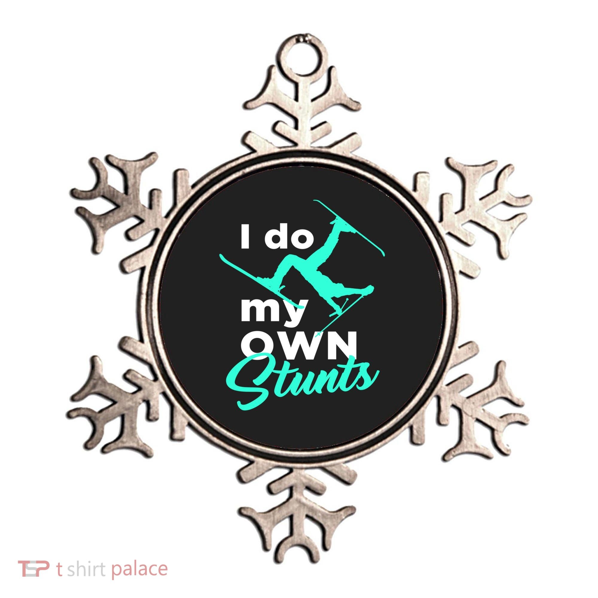 I Do My Own Stunts Jet Ski Lover Gift For Skier Ornament