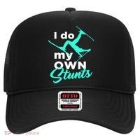 I Do My Own Stunts Jet Ski Lover Gift For Skier Hat thumb 0