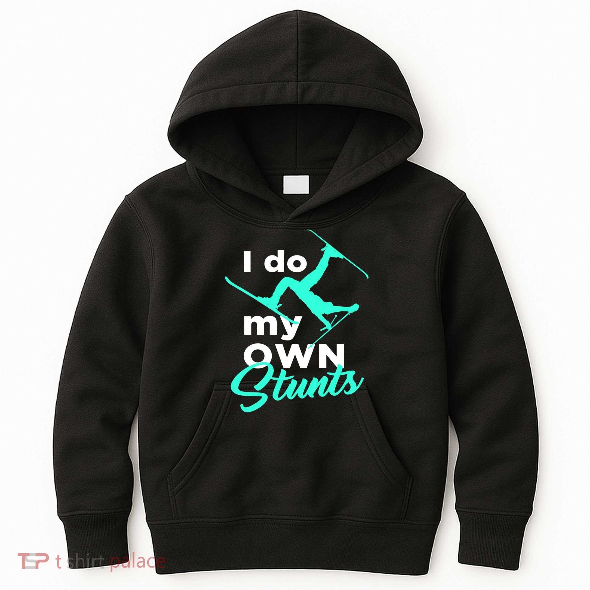 I Do My Own Stunts Jet Ski Lover Gift For Skier Kids Hoodie