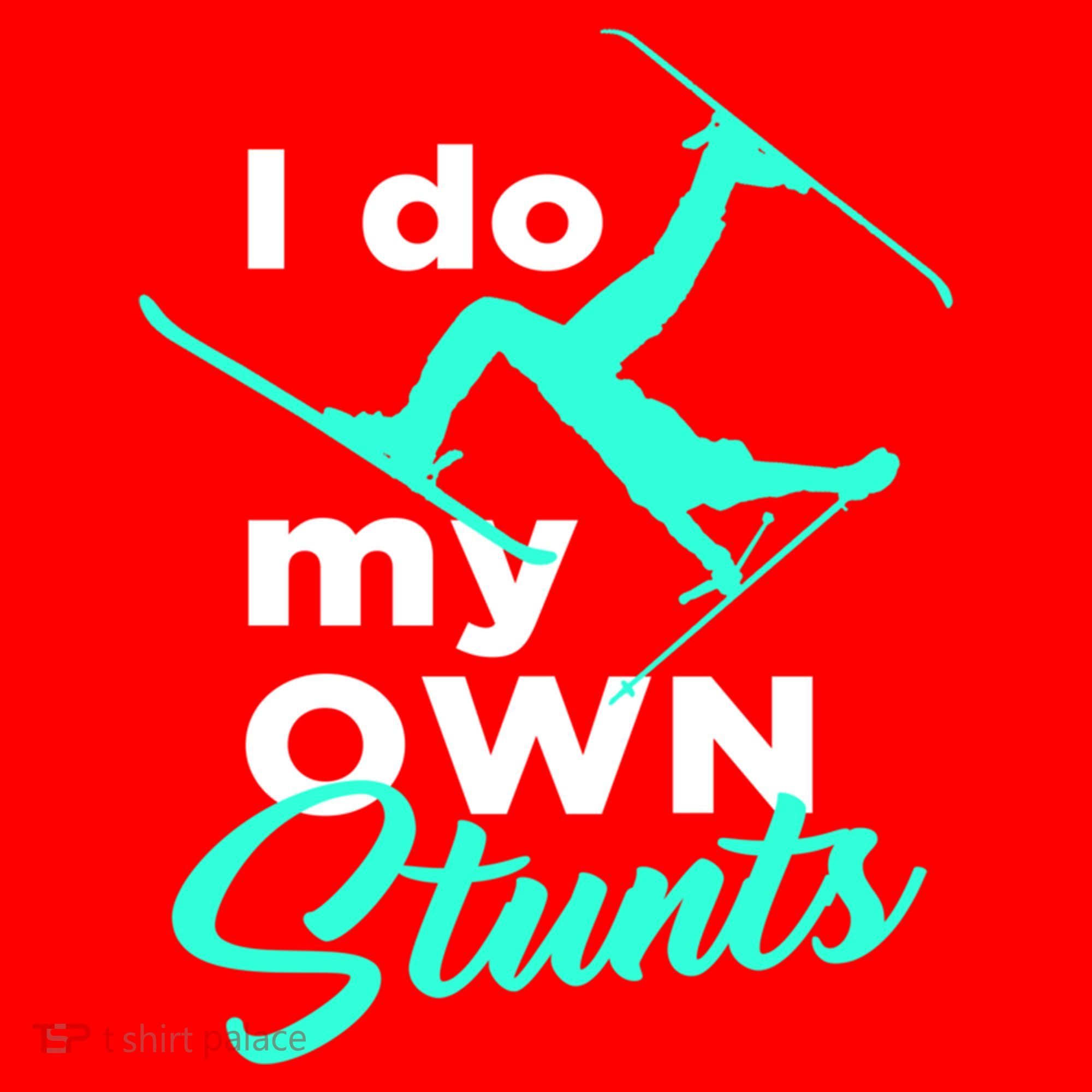I Do My Own Stunts Jet Ski Lover Gift For Skier Santa Hat