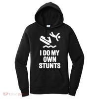 I Do My Own Stunts Jet Ski Personal Watercraft PWC Gift Women's Hoodie thumb 0