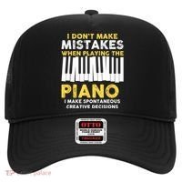 I Don't Make Mistakes Piano Musician Humor Hat thumb 0