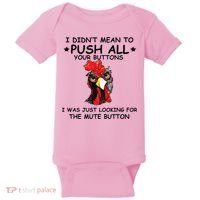 I Didn't Mean To Push All Your Buttons | Chicken Lovers Baby Bodysuit thumb 0