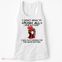 I Didn't Mean To Push All Your Buttons | Chicken Lovers Women's Tank Top thumb 0
