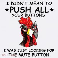 I Didn't Mean To Push All Your Buttons | Chicken Lovers Women's Tank Top thumb 5