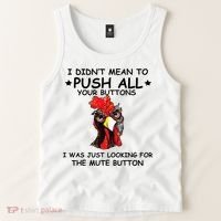 I Didn't Mean To Push All Your Buttons | Chicken Lovers Tank Top thumb 2