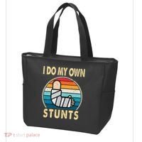 I Do My Own Stunts Broken Arm Injury Get Well Soon Tote Bag thumb 3