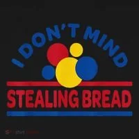 I DonT Mind Stealing Bread Funny Doggie Tank thumb 4