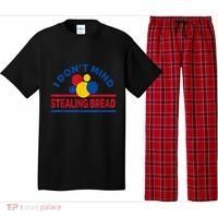 I DonT Mind Stealing Bread Funny Pajama Set thumb 0