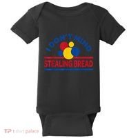 I DonT Mind Stealing Bread Funny Baby Bodysuit thumb 0