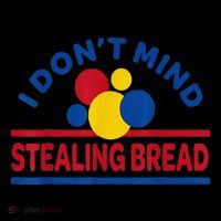 I DonT Mind Stealing Bread Funny Toddler Hoodie thumb 2