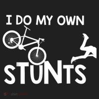 I Do My Own Stunts Funny Mountain Bike Biker Gift Tumbler thumb 3
