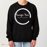Imago Dei Made In The Image Of God Latin Funny Gift Women's Sweatshirt thumb 0