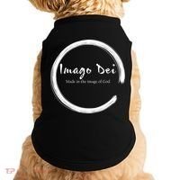 Imago Dei Made In The Image Of God Latin Funny Gift Doggie Tank thumb 0