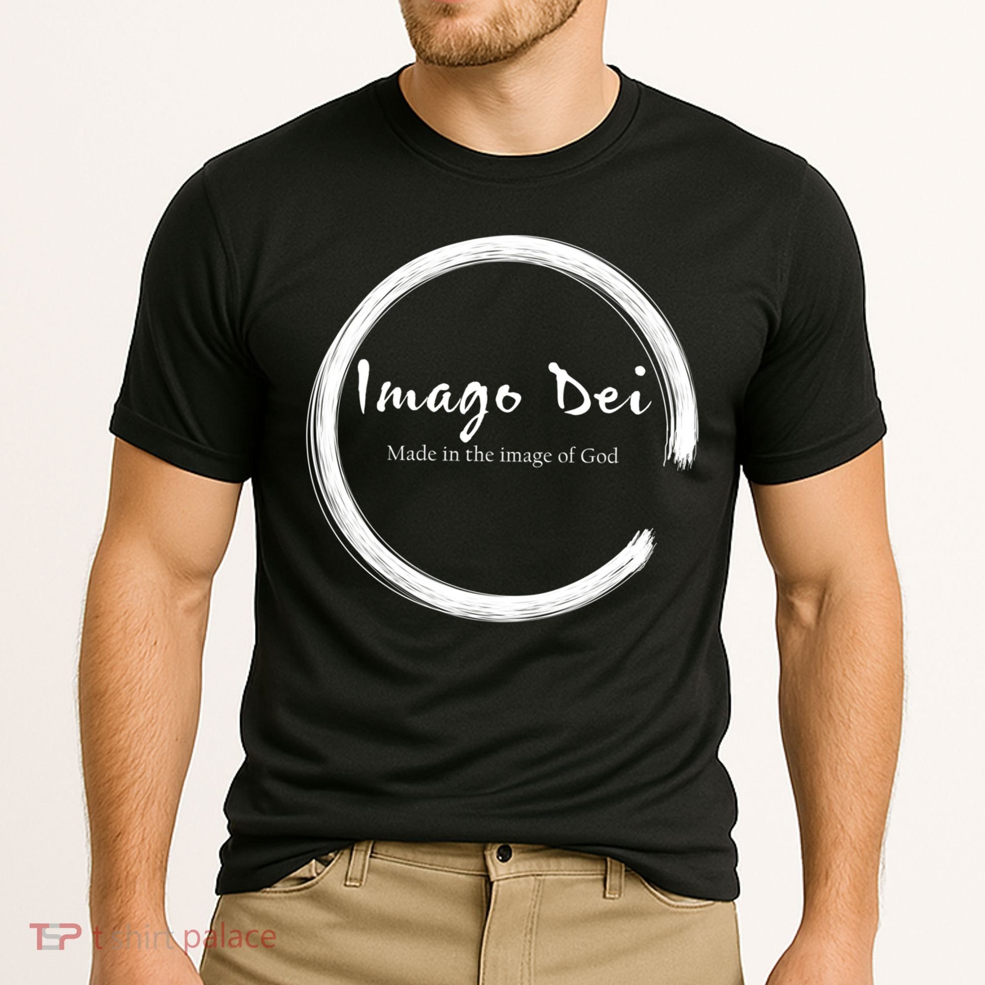 Imago Dei Made In The Image Of God Latin Funny Gift Cooling Performance Crew T-Shirt