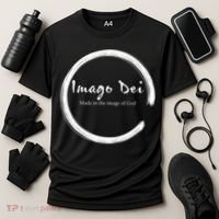Imago Dei Made In The Image Of God Latin Funny Gift Cooling Performance Crew T-Shirt thumb 3