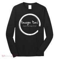 Imago Dei Made In The Image Of God Latin Funny Gift Long Sleeve Shirt thumb 0