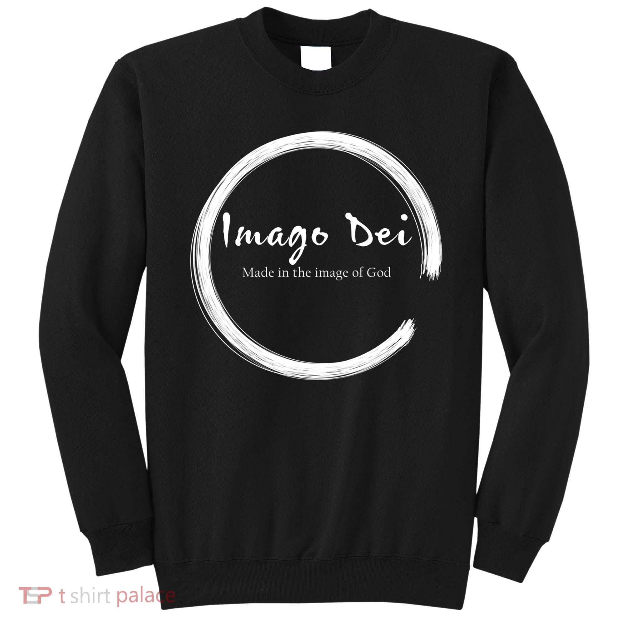 Imago Dei Made In The Image Of God Latin Funny Gift Sweatshirt