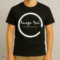 Imago Dei Made In The Image Of God Latin Funny Gift T-Shirt thumb 3