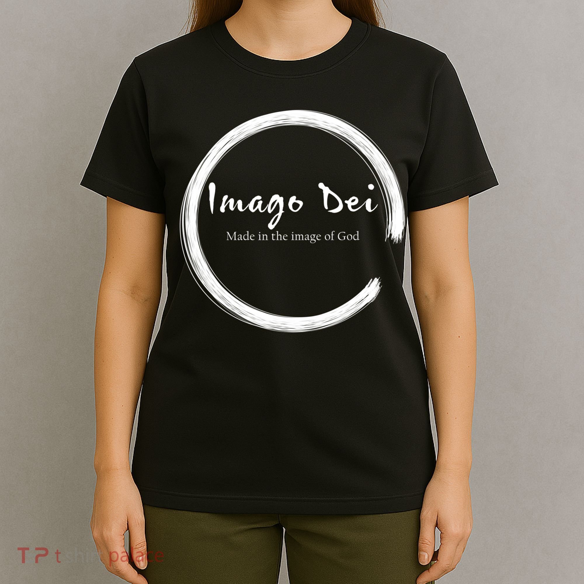 Imago Dei Made In The Image Of God Latin Funny Gift T-Shirt