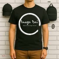 Imago Dei Made In The Image Of God Latin Funny Gift T-Shirt thumb 6