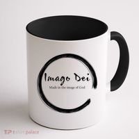 Imago Dei Made In The Image Of God Latin Funny Gift Coffee Mug thumb 1