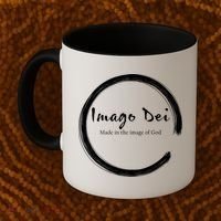 Imago Dei Made In The Image Of God Latin Funny Gift Coffee Mug thumb 2