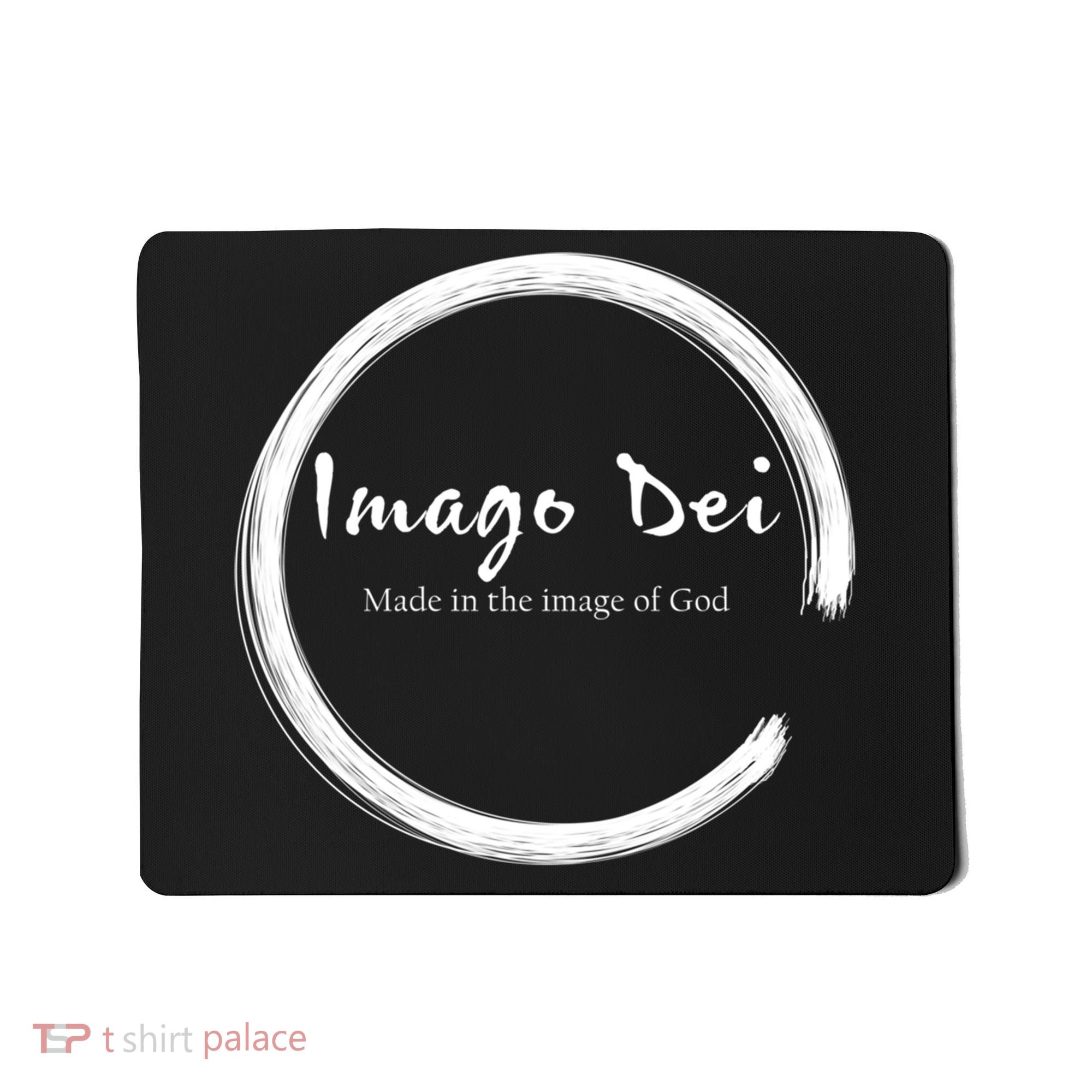 Imago Dei Made In The Image Of God Latin Funny Gift Mousepad