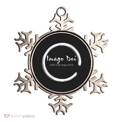 Imago Dei Made In The Image Of God Latin Funny Gift Ornament