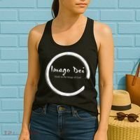Imago Dei Made In The Image Of God Latin Funny Gift Women's Tank Top thumb 2