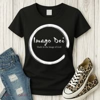 Imago Dei Made In The Image Of God Latin Funny Gift Women's T-Shirt thumb 3
