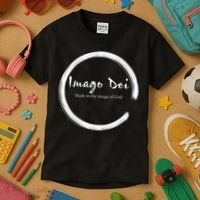 Imago Dei Made In The Image Of God Latin Funny Gift Kids T-Shirt thumb 3