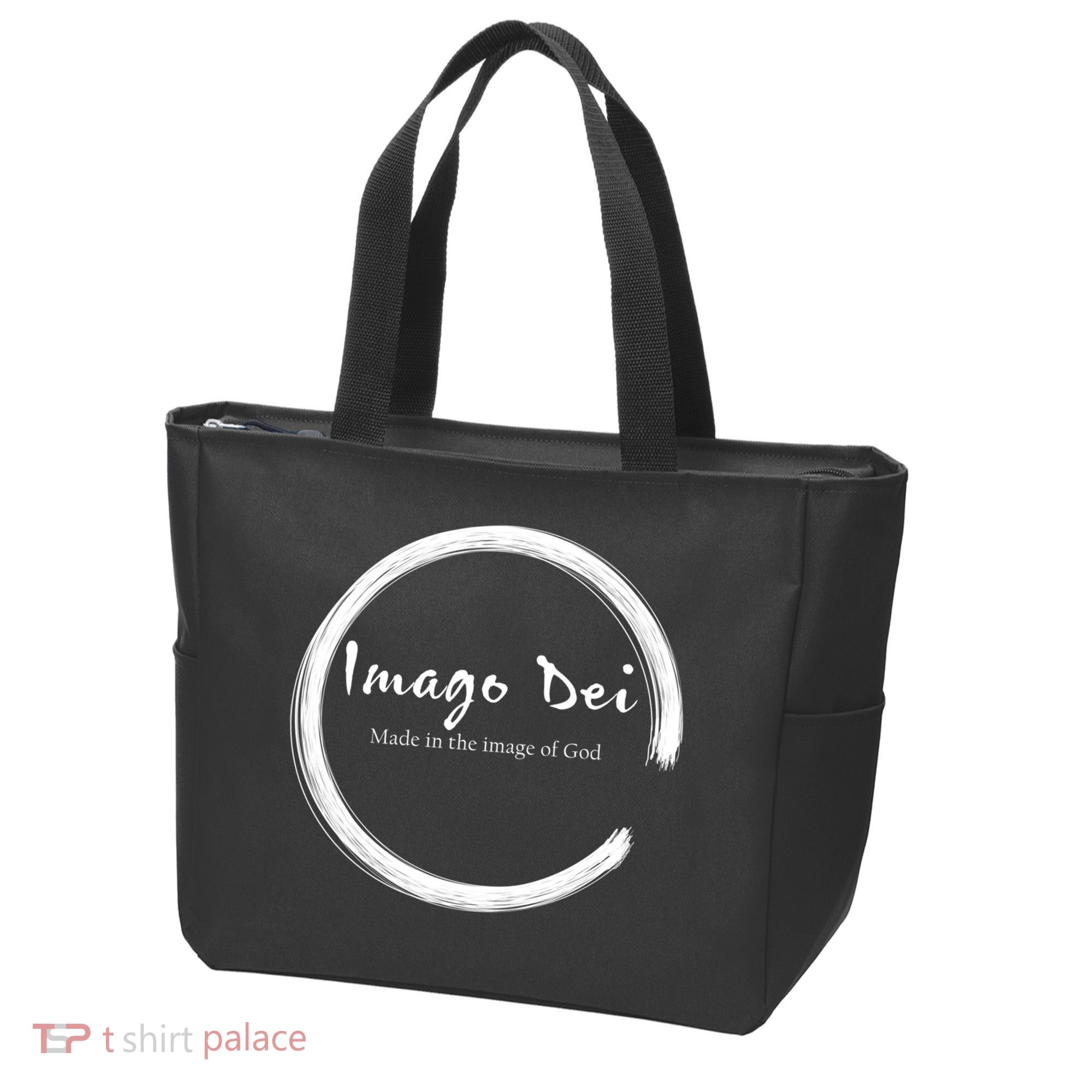 Imago Dei Made In The Image Of God Latin Funny Gift Tote Bag